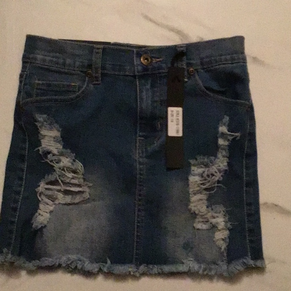 Contraband denim skirt